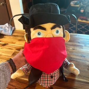 Winning Edge Designs The Bandit Cowboy Plush Gold Headcover, gently used